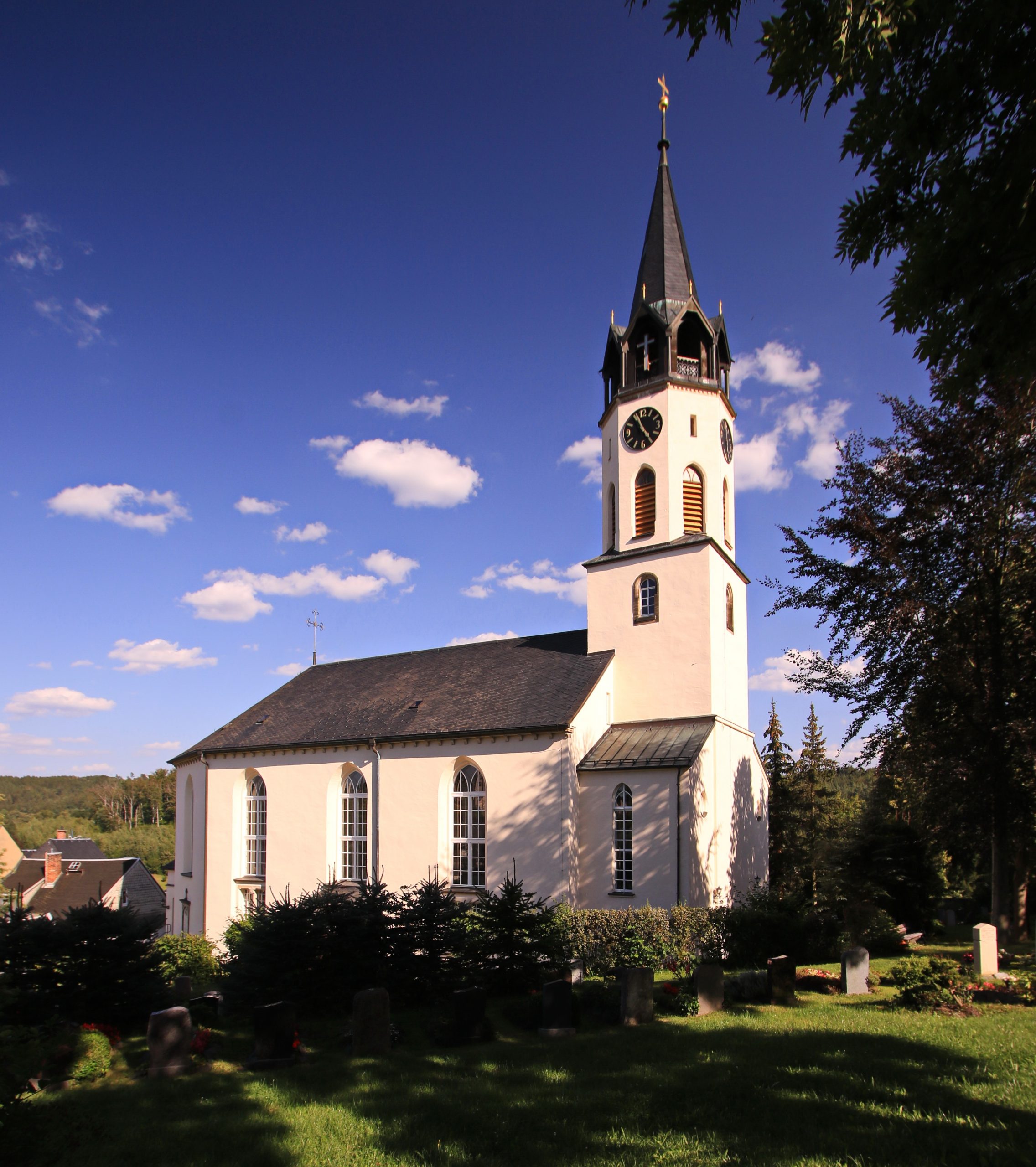 Kirche Hartenstein - Gospeltrain nach Chemnitz