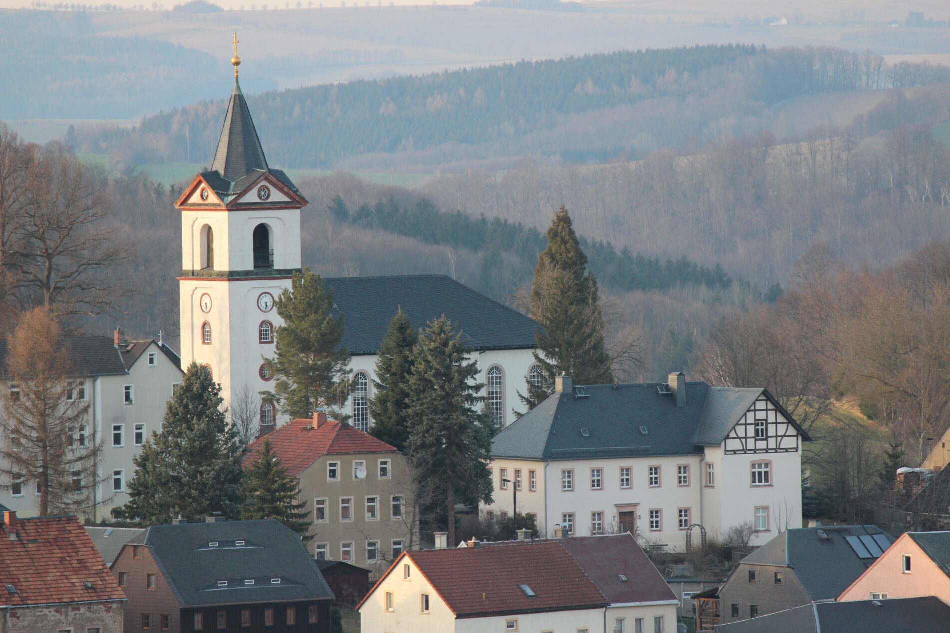 Ev.-Luth. Kirche Grünhainichen - Gospeltrain nach Chemnitz